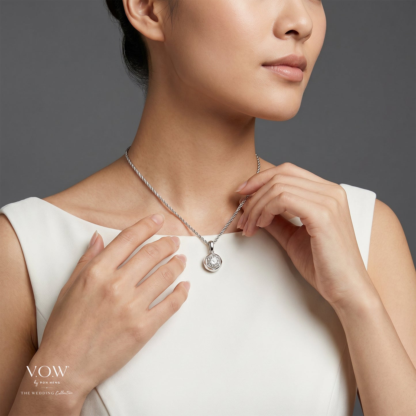trust mirage diamond pendant in white gold (gtmirage0010301354a)