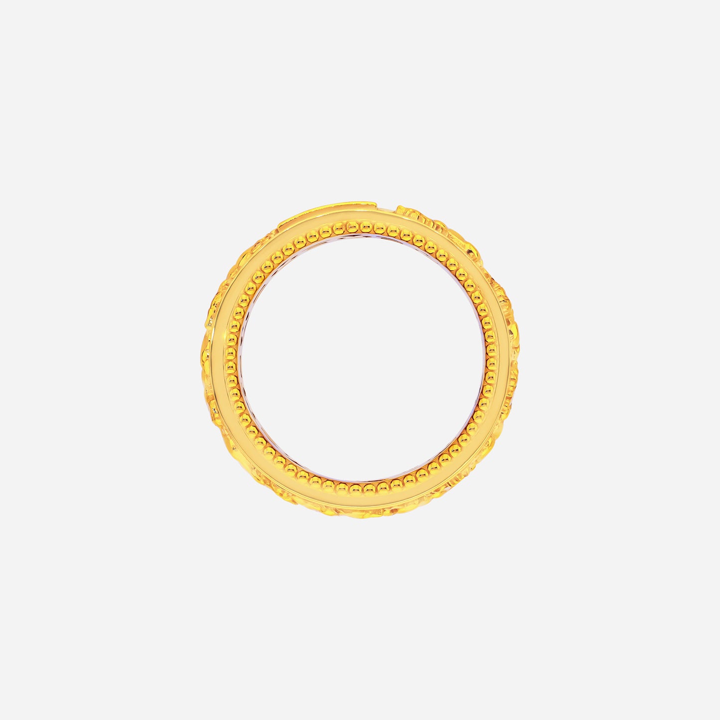 majestic gallop spinning ring in 22k yellow gold with sculpted horse design and smooth-spinning central panel.