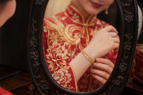 How to Style Si Dian Jin with Traditional Chinese Wedding Attire