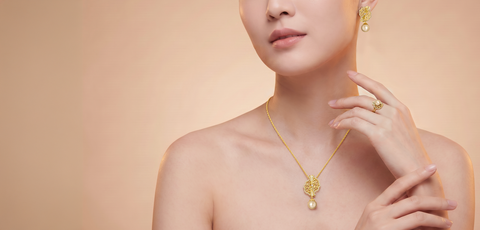 Building a Peranakan Jewellery Set: Pairing Pendant, Earrings and Ring
