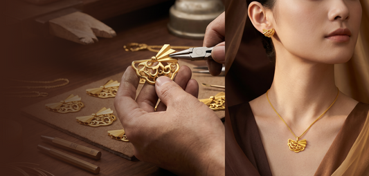 The Craft Behind Peranakan Jewellery: From Wax Carving to Filigree Setting