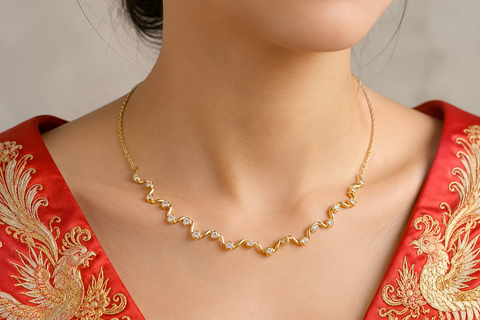 Modern Si Dian Jin Jewellery Styles for Brides