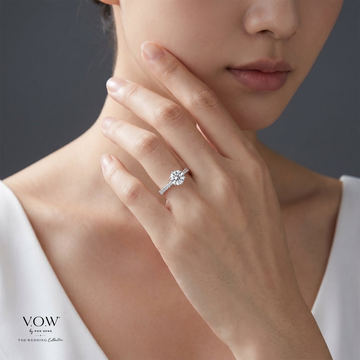 trust pave diamond ring in white gold (atclassic0010300421a)