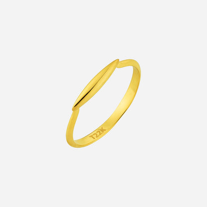 Moon Ring in Yellow Gold (A22KFREESTYLE0837A)