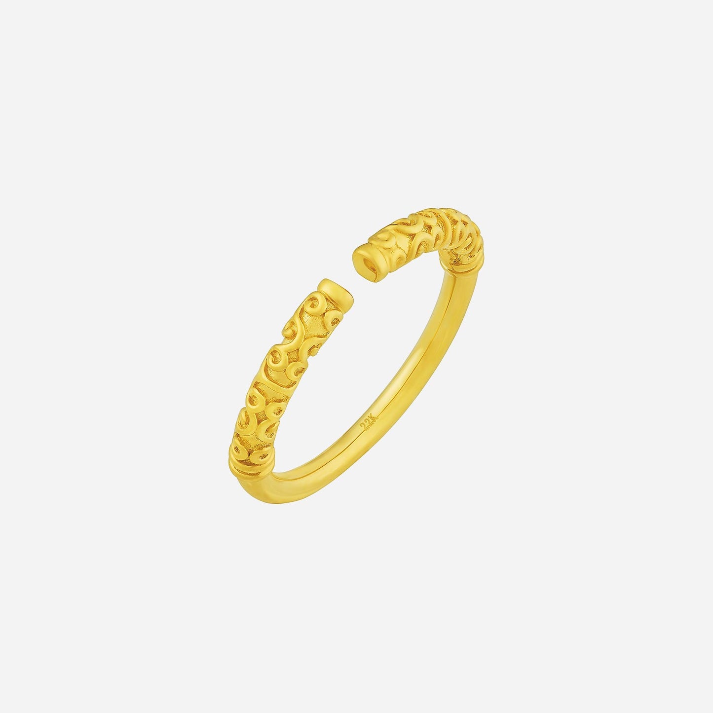 ring in yellow gold (a22kstyle0941a)