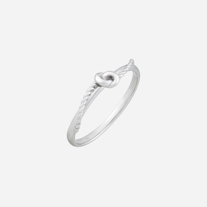 Knot Ring in White Gold (A750STYLE0932A)