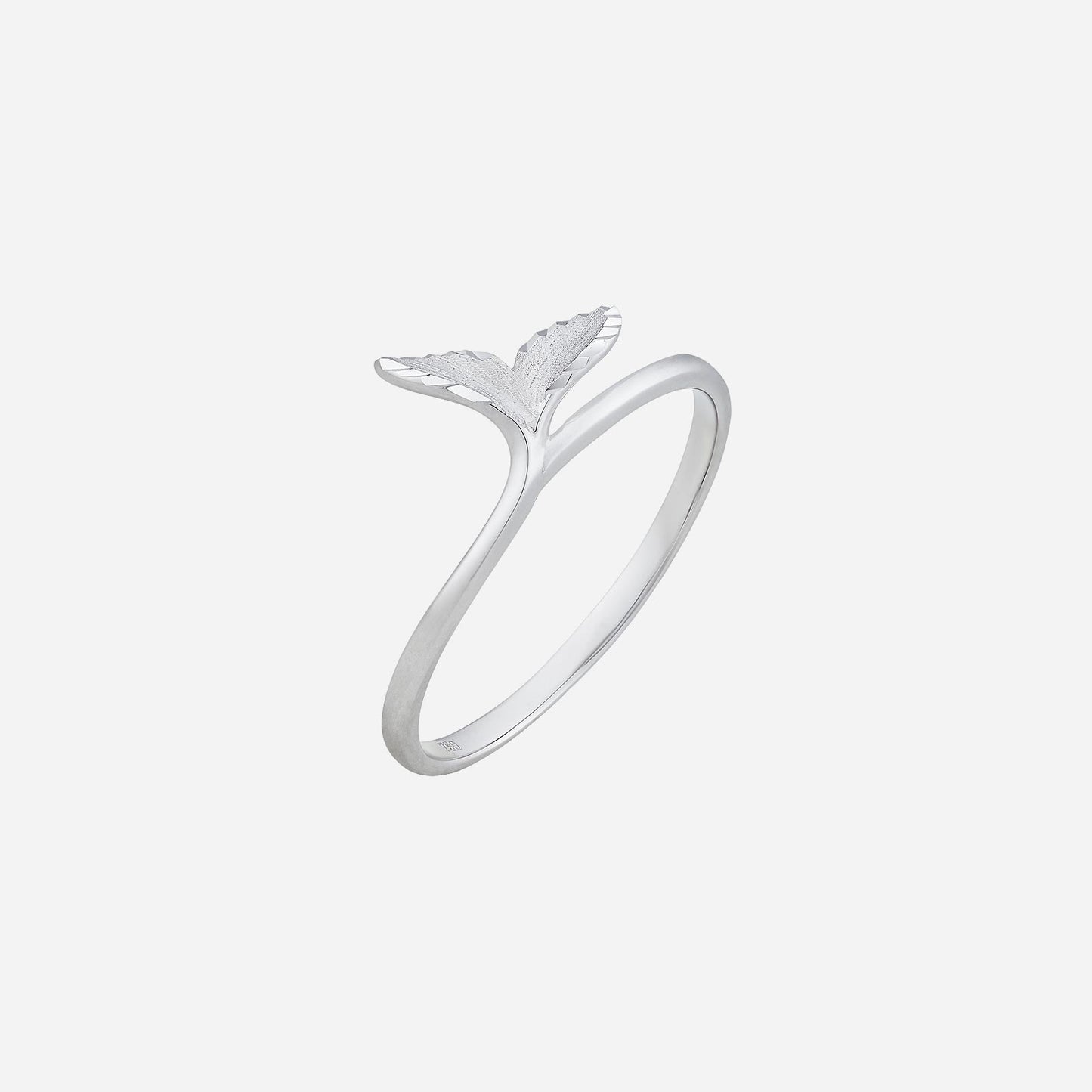ocean dance ring in white gold (a750style0934a)