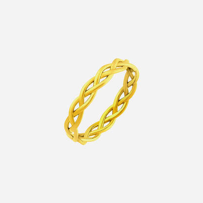 Eternal Knot Band in Yellow Gold (C22KSTYLE0150A)