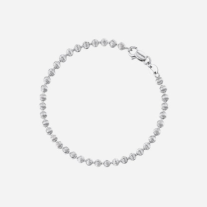 Beads Bracelet in White Gold (E750STYLE0482A)