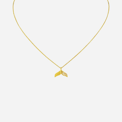 Endless Fishtail Necklace in Yellow Gold (F22KFREESTYLE0514A)