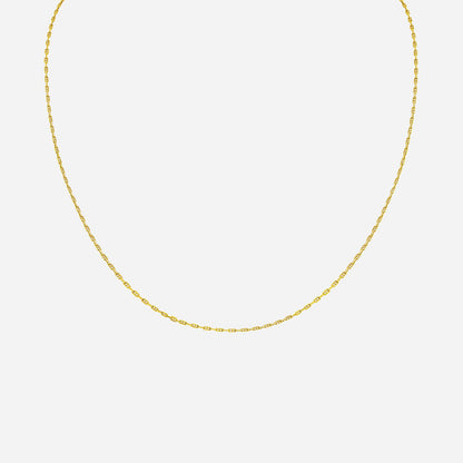 Mariner Chain Necklace in Yellow Gold (FMARINERDC0120536A)