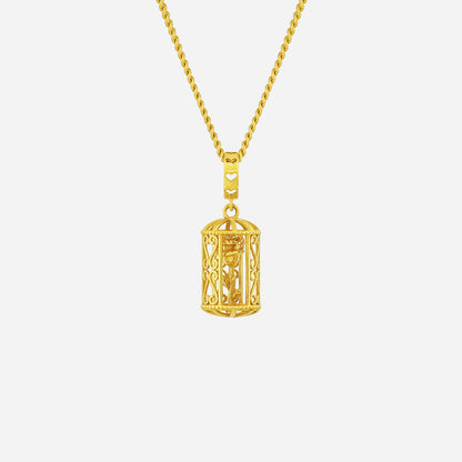 Dazzled Rose Charm in Yellow Gold (G22KSTYLE1641A)